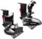 WELLMETE Juego de 2 soportes de escritorio Hotas Flight Game Dual Joystick compatible con Thrustmaster Flight Joystick y Throttle T16000, Hotas X, Hotas One, Hotas 4, SimTask y TurtleBeach Flightdeck