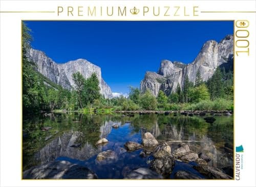 CALVENDO Puzzle Yosemite Valley | 1000 Teile Lege-Größe 64 x 48 cm Foto-Puzzle für glückliche Stunden
