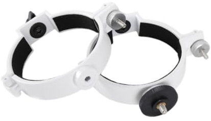 Dickly 2X Teleskop-Rohrschellen Teleskop-Zubehör Einfache Montage Astronomie Kompakt für Hauptobjektiv Professional 80mm für 80DX