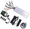 Tbest Ensemble de Panneaux de Contrôleur de Vélo, Kit de Conversion de Vélo électrique 72V 3000W avec Module BT amélioré et Batterie au Lithium pour Les Vélos électriques de Bricolage