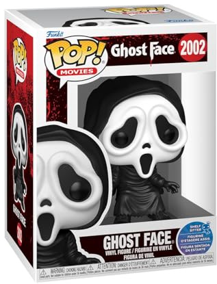 Funko POP! Ghost Face (Sitting) | Official Merch - Collectable Vinyl Figurine for Shelf Display - Birthday Gift Idea for Fans and Collectors