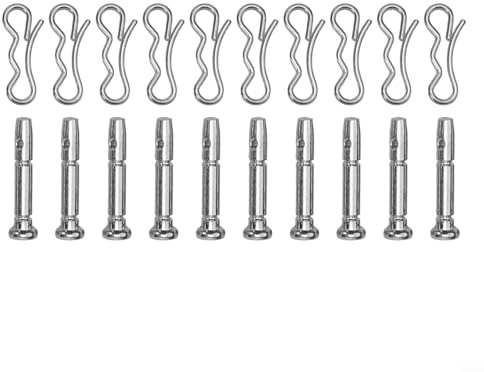 20 Stück Scherstifte und Splinte für Schneefräse, 738-04124A Ersatzteile, passend für 2-stufige und 3-stufige Modelle, 55,9 cm, 61 cm, 66 cm, 71,1 cm, Schnecke, kompatibel mit Troy-Bilt 2410 und mehr