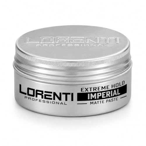 Lorenti Professional Imperial Matte Paste 100 ml – Extreme Hold Haarwachs Herren, Matt Paste für starken Halt, Haarwachs Matt, Barber Styling Wax, Matte Hair Wax Männer