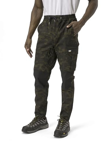 Caterpillar Men's Dynamic Work Trousers, Camouflage, One Size EU