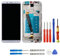 swark Pantalla LCD compatible con Huawei Mate 10 Lite RNE-L21, RNE-L22, RNE-L01, RNE-L02, RNE-L11, RNE-L23, RNE-L03 (blanco + marco) pantalla táctil digitalizador de cristal + herramientas