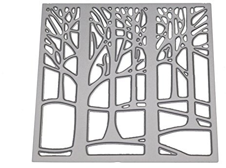 Xmiral Pr鋑eschablonen Scrapbooking Stanzen Schablonen,3D Blume Comic-Muster Hochzeit(A)