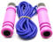 Soft Handle Skin Friendly Foam Skipping Speed Rope for kids, adults, Students, Fitness Exercise Boxing Jumping Gym 3 Colors (Purple)