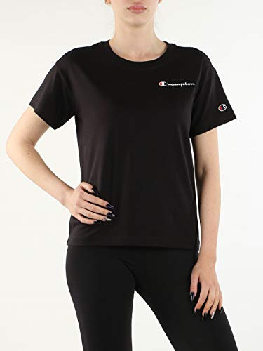 Champion Unisex logo T Shirt, Nbk, M EU