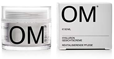 OM - Hyaluron Creme - Gesichtscreme - 50 ml - Made in Germany- ohne Parabene, Paraffine, Silikone