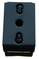 Presa Bipasso Bivalente 10A/16A Bticino Living Classic art. 4580 prima serie