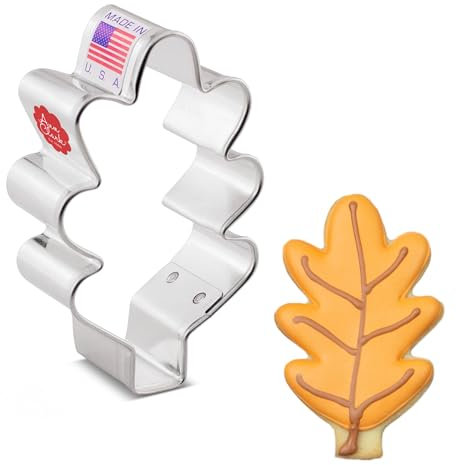 Ann Clark Cookie Cutters Small Oak Leaf Cookie Cutter, 7.62 cm