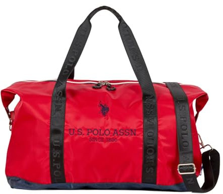 U.S. POLO ASSN. New Bump Weekender Bag Navy/Red