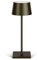 Stilosa Tischlampe Kabellos - Led Tischleuchte - Akku Kabellose Dimmbar Lampe mit Touch - Table Lamp Aufladbar Usb C - Akku-tischleuchte Outdoor - Tropisches Schwarz