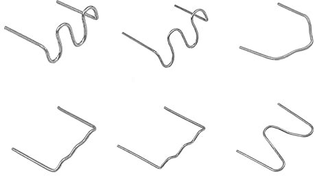 WALNUTS 1200 stücke Hot Hefter Heftklammern Auto Auto Stoßstange Kunststoff Reparatur Maschine Kunststoff Schweißer Schweißwelle Heftklammern Repair Tool Kit for Autos (Color : 600 pcs)