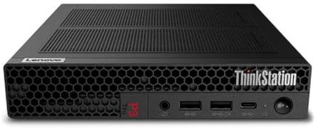 Lenovo ThinkStation P3 30H0 - Mini - 1 x Core i7 13700T / 1.4 GHz - vPro Enterprise - RAM 32 GB - SSD 1 TB - TCG Opal Encryption, NVMe, Performance - T1000 - Win 11 Pro - Mo