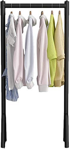 NATWEE Portemanteaux sur Pied Fer Forgé Multifonctionnel Magasin De Vêtements Présentoir Ménage Balcon Simple Tige Séchoir/100X40X160Cm It's So Kind of You