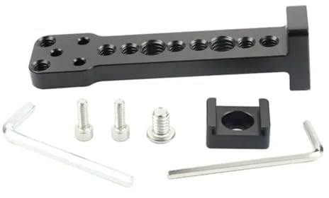 Verlängerungshalterung mit 0,6 cm (1/4 Zoll), 3/8 Zoll Gewindelöchern für DJI Ronin S, für Gimbal-Stabilisator, Monitor, Magic Arm, Mikrofon