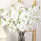 Ramas de cerezo artificiales de 39 pulgadas, 3 piezas de arreglos de flores falsas para bodas, oficinas, fiestas, mesas, decoración del hogar (blanco)