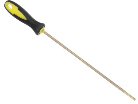 CoCud Diamond Chainsaw File, 5/32(4mm) 80 Grits, Titanium Plating Round Sharpener Files with Non-Slip Handle - (Applications: for Sharpening Chain Saws)