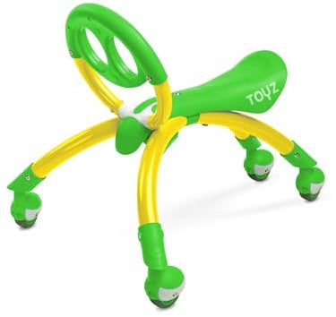 Toyz Beetle 2in1 Lauflernhilfe und Tragehilfe für Kinder - Hervorragend geeignet zum Laufenlernen - Activity Toys für Babys ab 9 Monaten - Gummiräder - Griechenland
