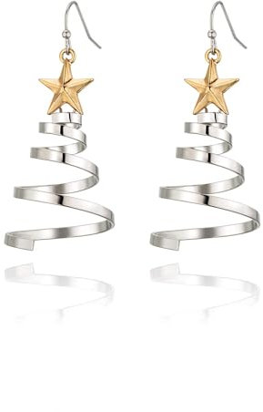 SIXDUTON Ohrringe Weihnachten Damen, Weihnachtsbaum Ohrstecker Weihnachtsdekorationen Feiertagsfeier Schmuck Geschenke für Frauen