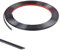 5M Moulure Décorative Autoadhésive Bord de Papier Peint Carrelage Miroir Mur Plafond Armoire Baguette de Finition PVC Bandes de Calfeutrage Bande Décoration Murale,10mm Noir