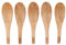 Nikou Juego de 5 cucharas de arroz de madera, innovador cucharón de sopa para tallar en forma de pescado, cuchara de servir arroz, utensilios de cocina, cubiertos, cocina