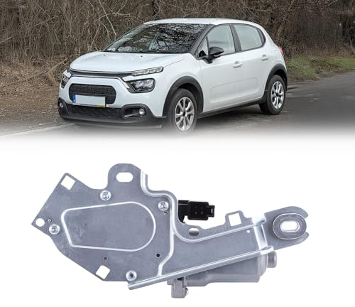 ISAKEN B000797280 Wischermotor Hinten Scheibenwischermotor für Citroen C1 II 2014-2023, für Peugeot 108 2014-2025, für für Toyota Aygo 2014-2025 Heckscheibenwischermotor Scheibenwischer Motor Hinten