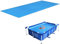 Cubierta de la Piscina, Cubierta de Piscina Rectangular de PE de 7x5 pies con Burbujas térmicas para retener el Calor y Reducir la evaporación Pool