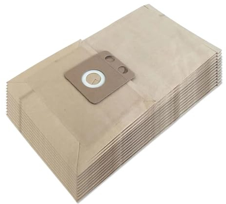 Sacs D'aspirateur, Compatibles Avec Les Aspirateurs Nilfisk, VP100, VP200, VP300, VP300 Eco Et Vento8, Sacs À Poussière Et Filtres En Papier(12pcs)