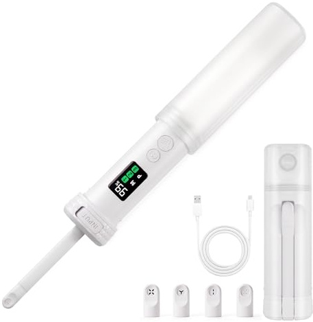 Tragbares Bidet elektrisch – Kein Toilettenpapier mehr! IPX7 wasserdicht mit 180° Düse, 2 Modi (Dauerstrahl/Puls) & 3 Druckstufen, wiederaufladbar – für Reisen, Camping, Home & Wochenbett (gary)