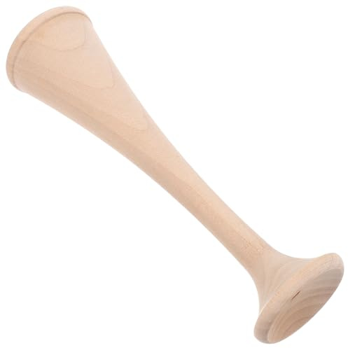 BIUDECO Estetoscopio Dispositivo Elegante y Cómodo de Madera Fetal Portátil para Detección del Fetal para Uso en Hospitales Casa
