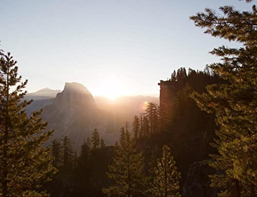 hansepuzzle 24935 - Yosemite Nationalpark Puzzle 1000 Teile - Natur-Puzzle mit hochwertiger Aufbewahrung: Kartonbox und wiederverschließbarem Beutel - Format 60 × 46 cm