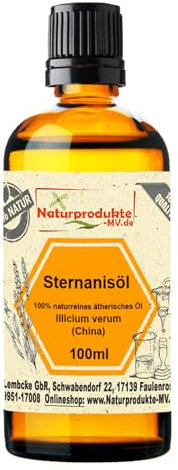 Sternanisöl (100 ml) 100% naturreines ätherisches Sternanis Öl