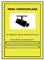 J G 08940 Videoüberwachungszone, zugelassen, mehrfarbig, 21 x 29 cm