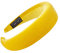 YWLINK Mode Samt Sport Haarband Volltonfarbe Damen Haar Kopfband Einfache SüßE MäDchen Stirnband(A Gelb,)