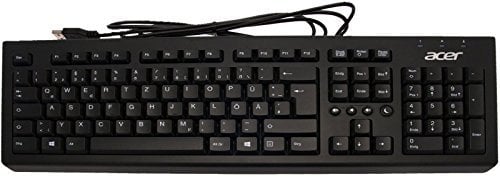 acer USB Tastatur deutsch (DE) schwarz Predator G3-605E Serie (Original)
