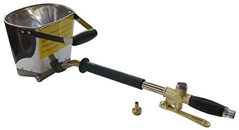 ORAZIO Cemento Malta Pistola a Spruzzo, 4 Jet da Parete Spruzzatore, Pistola per Intonaco, Cemento Mortaio Hopper Calcestruzzo Stucco Intonaco Pistola a Spruzzo per Pareti di Pittura