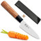 Kai Seki Magoroku Redwood MGR-100P - Cuchillo pelador (10 cm, con protector de hoja)