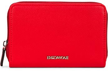Emily & Noah Zipperbörse Luca, 15 cm, Luca-600 red