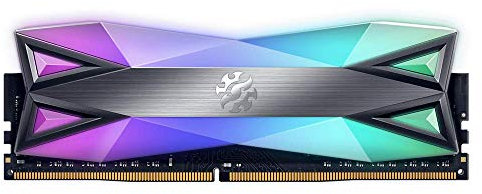 ADATA AX4U320038G16A ST60 Memoria DIMM DDR4 8GB 3200MHZ CL16 XPG SPECTRIX D60G LED-RGB Tungsten Grey
