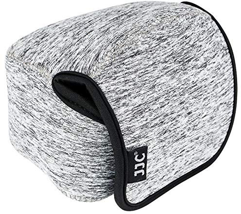 Ultraleichte Kameratasche für Nikon Z50 Z fc Fujifilm X-S10 Digitalkamera, weiches Neopren, für spiegellose Kameras und DSLR-Kameras, Grau