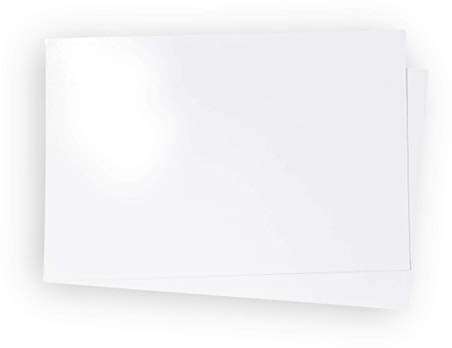Inkjet Glossy Postcard Paper, Double Sided Gloss, Blank, Thick, Printable, 14pt, C2S, 50 Pack, 4 x 6 inches