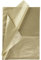 Creavvee Seidenpapier, 28 Blätter, 50 x 70 cm, Gold, Dekopapier für Geschenkverpackung und Dekoration