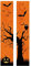 HEELPPO Wandaufkleber Halloween Deko Schrecklicher Toter Baum Halloween TüRaufkleber Dekorative Wandaufkleber FüR HolztüRen Gruselige Tapete