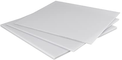 Platte aus Polycarbonat | opal-weiß | 8mm stark | UV resistent | Qualität von W&S GmbH | 600mm x 400mm | Polycarbonatplatten | Außenbereich & Innenbereich