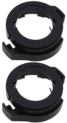 Create idea 2 STÜCKE HID H7 LED Lampensockel Adapter Halter Scheinwerfer Lampenfassung Halteclips Schwarz Kompatibel mit Magotan Espace MK3