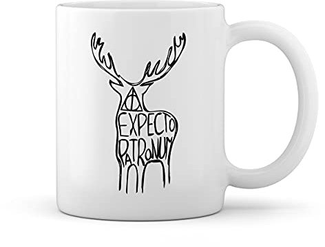 Expecto Patronum Potter Fantasy White Coffee Mug
