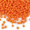 Rocailles Glasperlen 50g 2mm Rocaillesperlen Perlen fädeln Schmuck basteln, Farbe:orange
