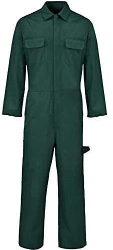Mens Work Overalls Coveralls Navy Boilersuit Warehose Mechanic Garage Workwear Suit